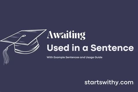 use awaiting in a sentence.